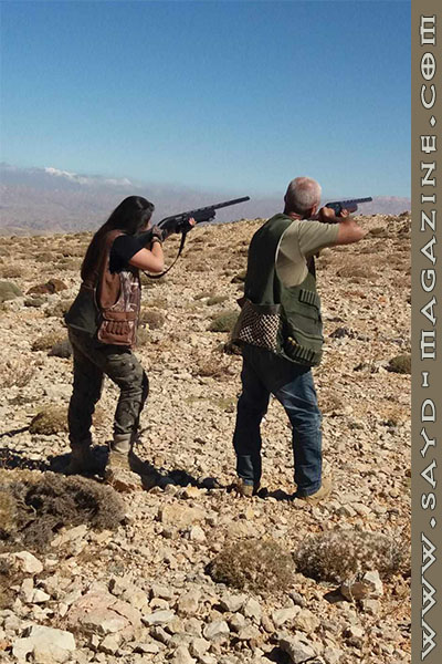 الصيادة اللبنانية سارة عقيقي: الصيد هو أن تتبع طريدتك بكل عزم وتحدي.. لا تنتظرها لتأتي إليك بطريقة الخداع